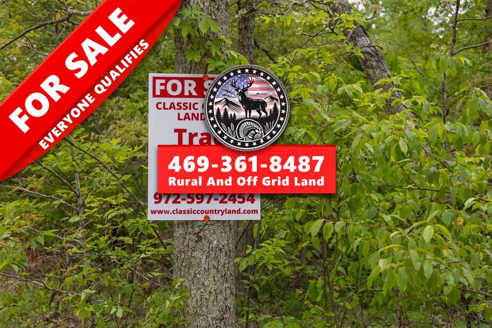 7.84 acre rural land tract for sale at Sleepy Hollow Phase II Tract 92 in Texas County, Missouri